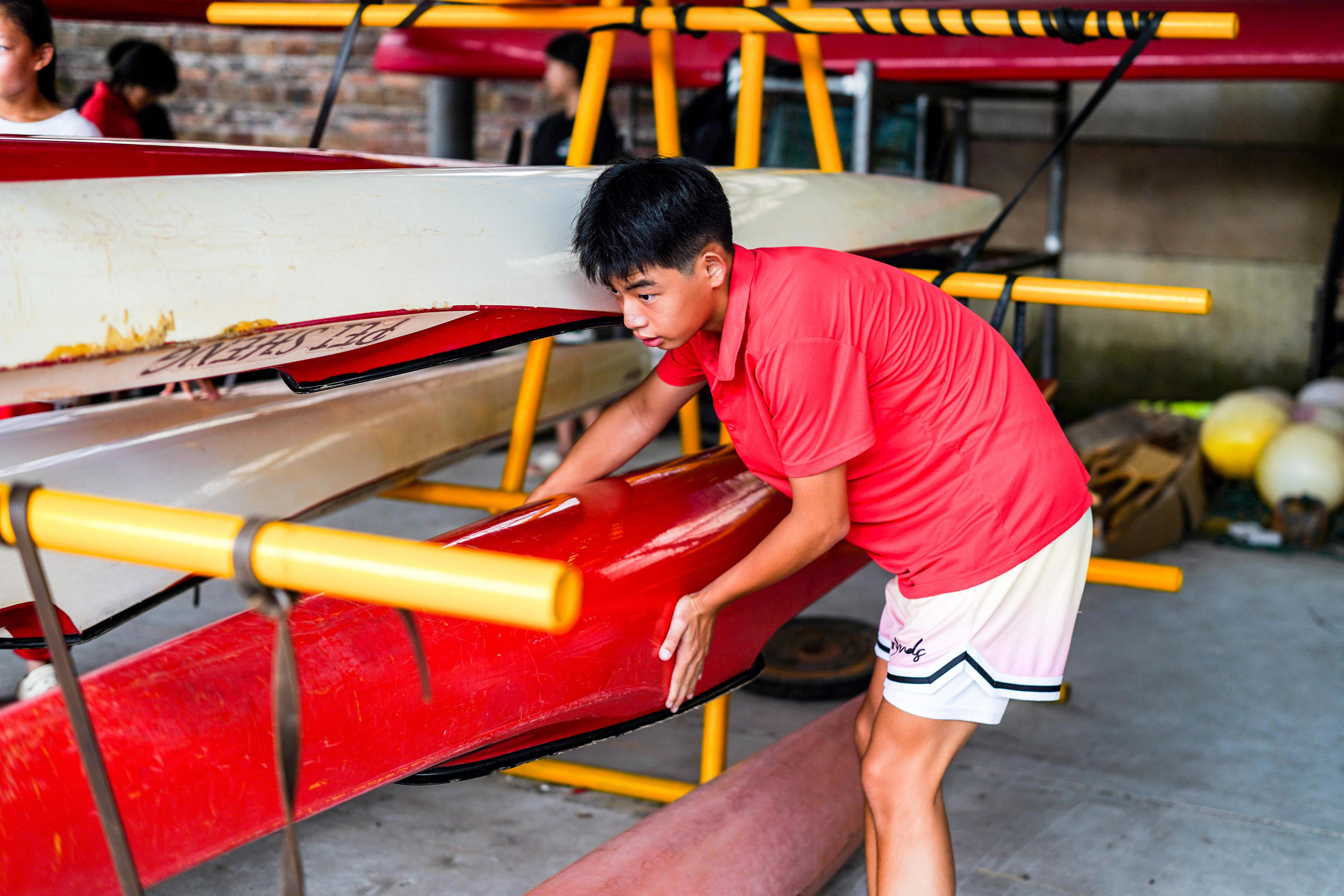 邱秀萍在亚, 赛艇之城 邱秀萍在亚, 赛艇之城